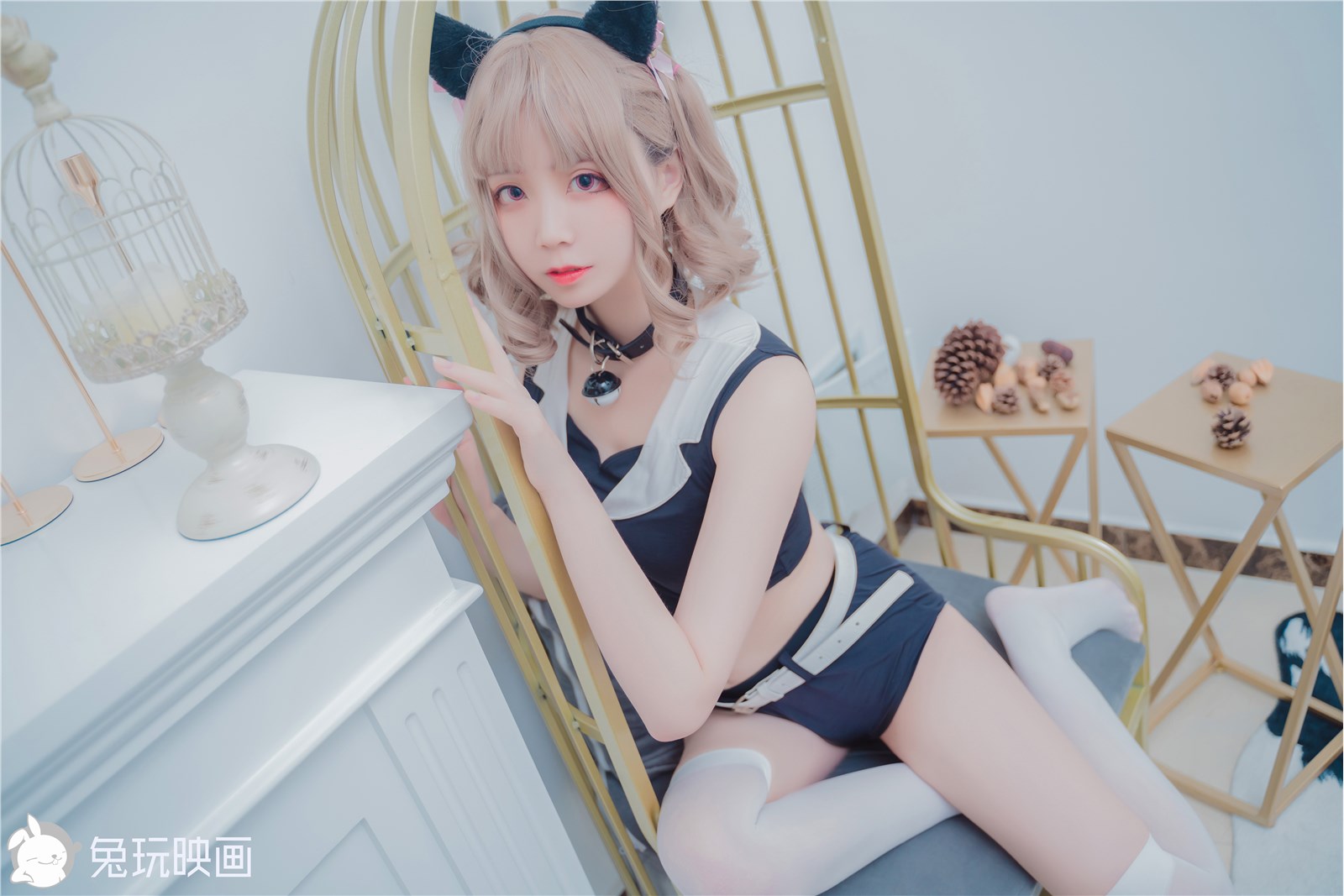 Rabbit Playing with Imagery VOL.070 Cute Meow Girlfriend(14)